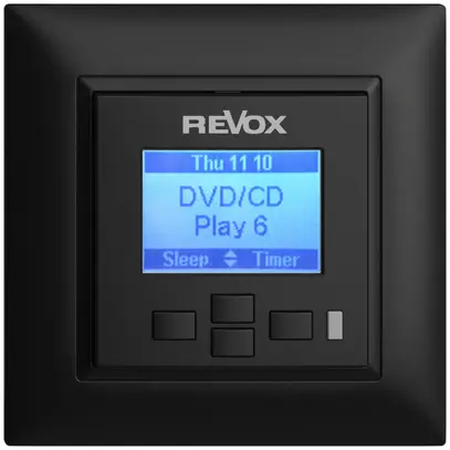 UP-Wanddisplay Revox EDIZIOdue schwarz 