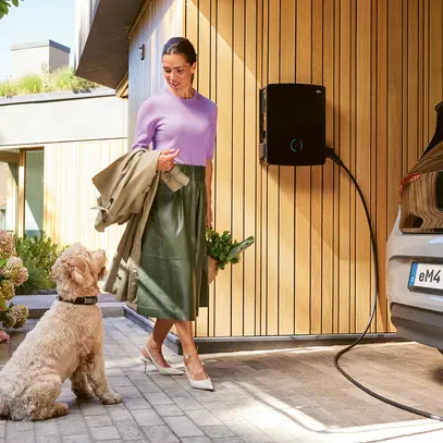 Station de charge ABL Wallbox eM4 Twin Extender 2×T2 32A 22kW 