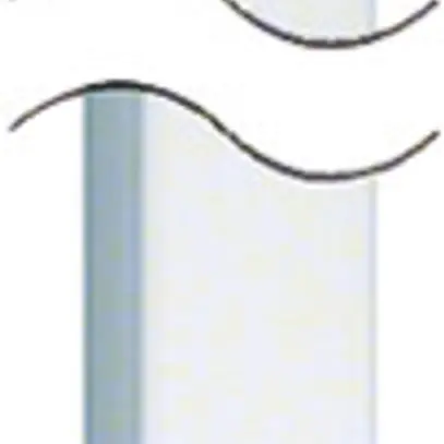 Colonna connessione soffitto tehalit DA200 1× fissagg.molla 2.5…2.8m bianco puro 