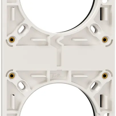 Cadre NUP NEVO, 2×1, avec joint en caoutchouc mousse, 187×87mm, blanc 