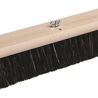 Balai Plica, bois, 40cm, crin de cheval, corps: hêtre 