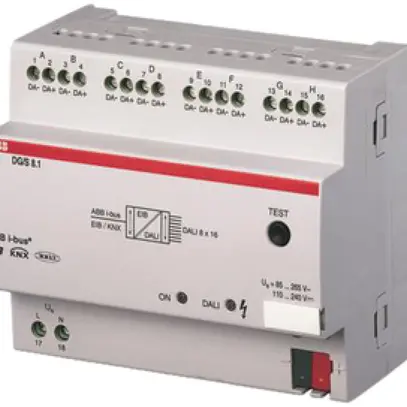 Gateway AMD KNX/DALI ABB DG/S8.1, 8 canali 