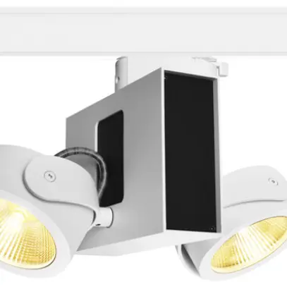 Lampada LED SLV TEC KALU DOUBLE TRACK 31W 1900lm 3000K 24° adatta.3-fasi bi/ne 
