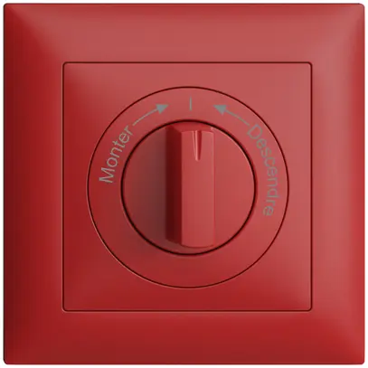 Kit frontale Monter->I<- Descendre EDIZIOdue 88×88mm berry 