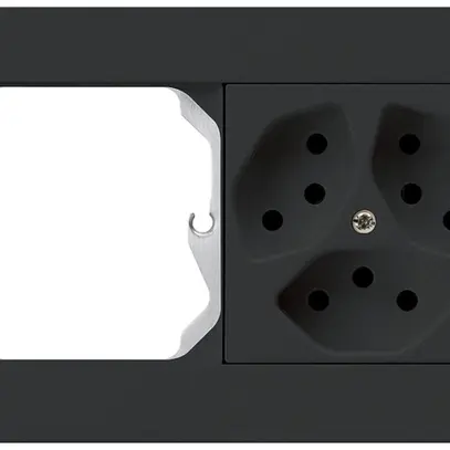 UP-Kombination kallysto.pro Gr.I-I horizontal leer+3×Typ 13 schwarz 