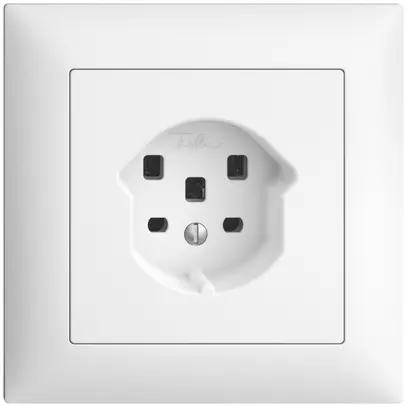 Presa INC EDIZIOdue T25 16A bianco, con morsetti innest. 