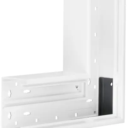 Angolo piatto tehalit BR 65100, bianco traffico 