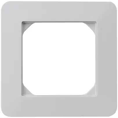 Cadre de recouvrement ENC kallysto.trend 1×1 gris clair 94×94mm 