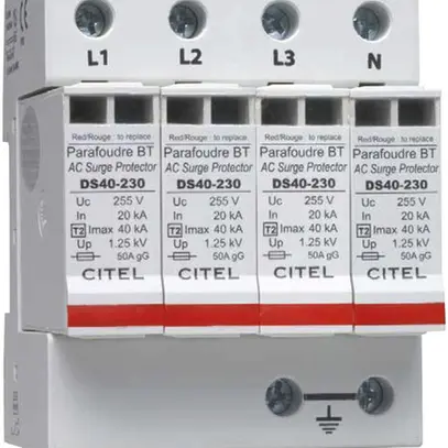 Parasurtension Flury DS 40S type 2, 4-pôles 