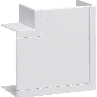Angle plat tehalit BR 68×100mm couvercle 80mm sans halogène blanc trafic 