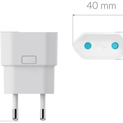 Actionneur-variateur RF pour prise Plejd SPD-01 220…240V CEE 7/16 (Typ C) blanc 