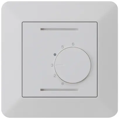 Thermostate d'ambiance ENC kallysto.trend gris clair sans interrupteur 