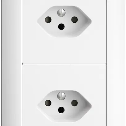 UP-Kombination I-I EDIZIOdue 2×T13 weiss 