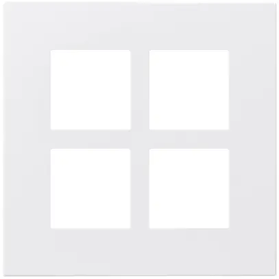 Intestazione INC Legrand Arteor 2×2, bianco 