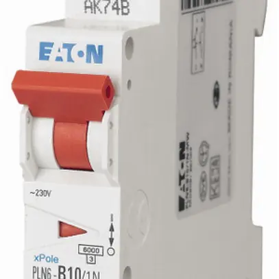 Disgiuntore Eaton B/10A 1P+N 6kA 1UM 