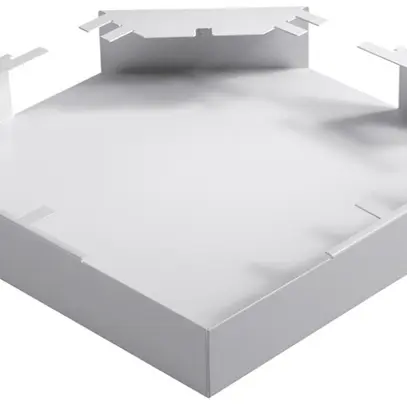 Angle plat tehalit DABA 5080, blanc trafic 