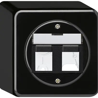 Kit de montage AP basico Q pour module MM noir 