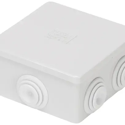 Scatola di derivazione AP GEWISS 95×95×46 coperchio ad inn. IP44 TFI960°C grigio 