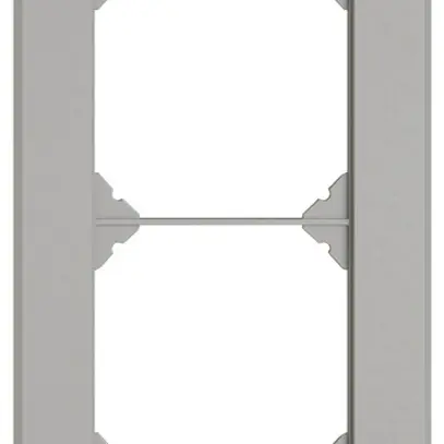 En-tête ENC EDIZIO.liv SNAPFIX® 4×1 pour combinaisons au choix gris clair 