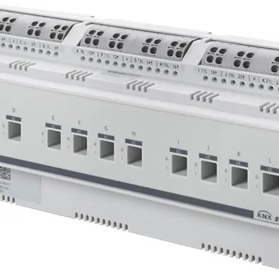REG-KNX-Schaltaktor Siemens N 535D61, 12-fach 230VAC 16/20AX C-Last 
