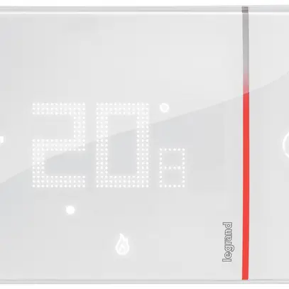 Termostato ambiente AP Legrand Smarther 2 WLAN bianco 