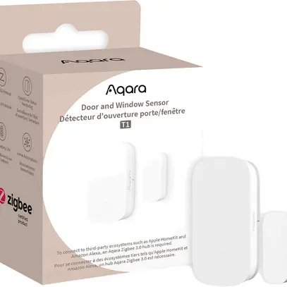 Détecteur d'ouverture RF Aqara DW-S03D Zigbee 41×22×11mm blanc 