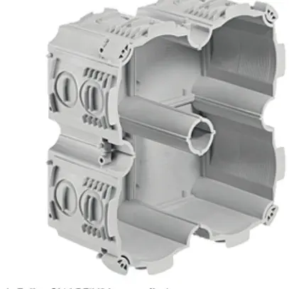 Boîte ENC univ. NIS pour combinaison grd.2×2 HSB 