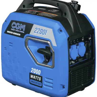 Générateur électrique CGM 2200I 2000W 4L 2×T23 2×USB 10.8A 230V IP23 