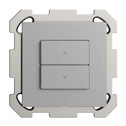 Station secondaire pour interrupteur stores ENC 1c/2t WLAN Edue Wiser silver 