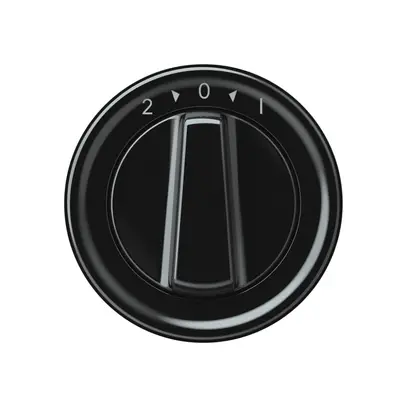 Pulsante rotativo origin 1P 0<1 10A 230V 60×60mm nero 
