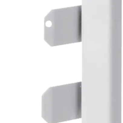 Cache paroi tehalit BR 68×210mm couvercle 2×80mm blanc trafic 