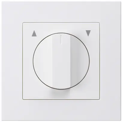 Interruttore/tasto rotativo INC per tapparella KPR bianco 
