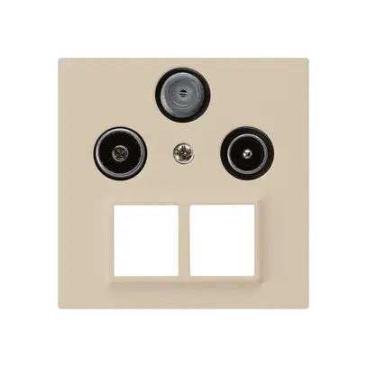 Prise d'antenne ENC R/TV/SAT HMS kallysto A beige 