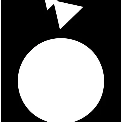 Plaquette indicatrice Schneider Electric symbole blanc 