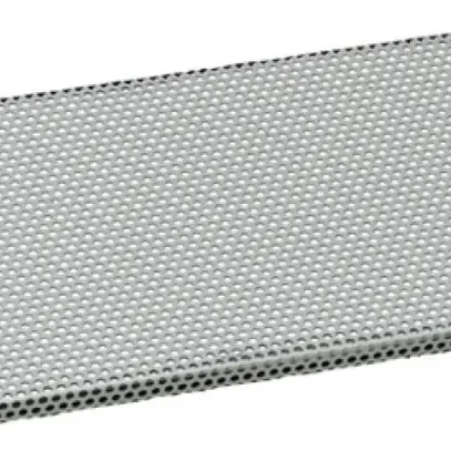 Placca di copertura con fessure di ventilazione 