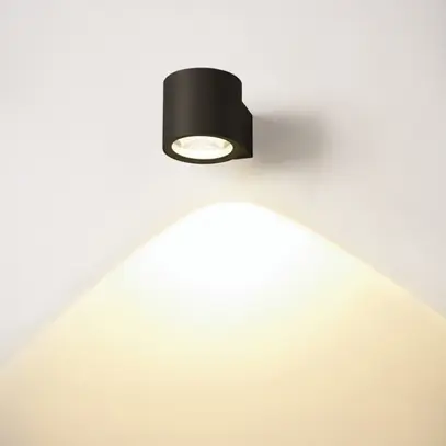 Applique LED SLV OCULUS 8.5W 570lm 2000…3000K REG 100° nero 