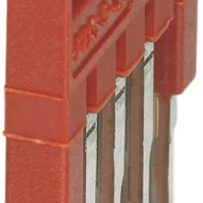 Pont enfichable Phoenix Contact 5L rouge 
