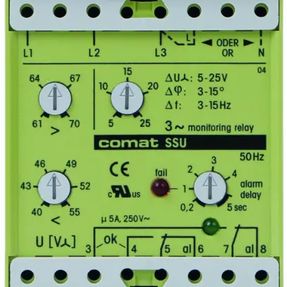Relais de surveillance réseaux SSU 400V 