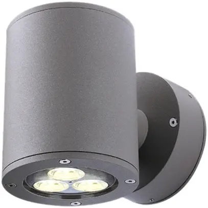 Lampada a muro SLV SITRA WALL UP-DOWN, 2×GX53 9W IP44 antracite 