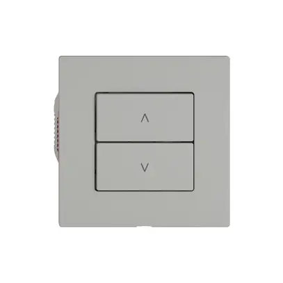 Interruttore tapparelle EDIZIO.liv Wiser SNAPFIX® 2 tasti WLAN grc 