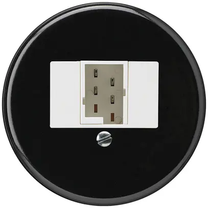 Einsatz zu UP-Dose basico 1×TT83 schwarz 