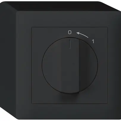 Contact pivotant AP 0<-1/1L noir kallysto avec manette 