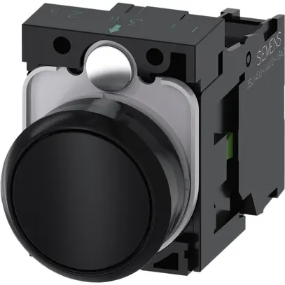 Contatto pulsante Siemens SIRIUS ACT supporto 1Ch nero plastica 