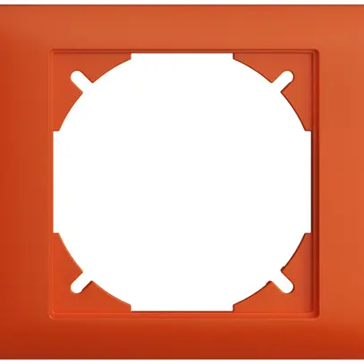 Cadre de recouvrement I EDIZIOdue colore BKE orange 