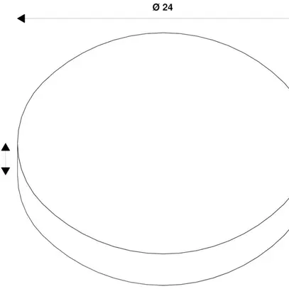 Cadre INC SLV NUMINOS M rond Ø240/Ø120mm noir 