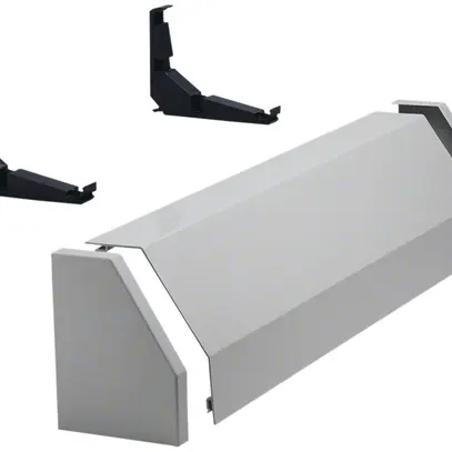 Canale di smistamento Hager univers 1-parte 300mm grigio 