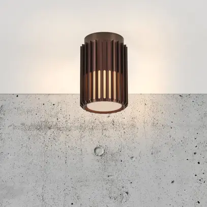 Plafoniera Nordlux ALUDRA 1×E27 15W IP54 Ø124mm marrone 
