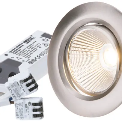 EB-LED-Spot AXO 10.5W 230V 960lm 930 Loch-Ø80mm nickel 38° 