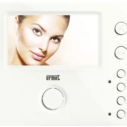 Stazione domestica video AP Urmet Mìro, 2VOICE, display colore 4.3" 160×129×23mm 