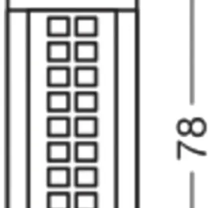 Lampe LED LEDVANCE SLIM LINE R7s 9.5W 1055lm 827 clair Ø20×78mm 